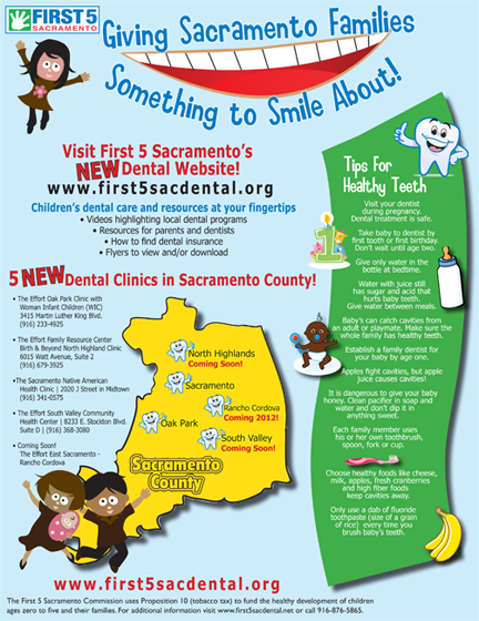 first5 Sacramento Dental Flyer